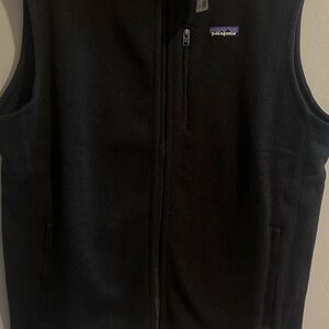 Patagonia Charcoal Full-Zip Vest